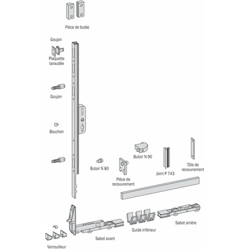 Porte difficile à ouvrir Fuhr - s boite base gu936 square 1000x1000