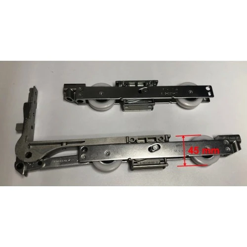 Porte garage bloquée Yale - Wielen zware loopset GU HSD 500x500